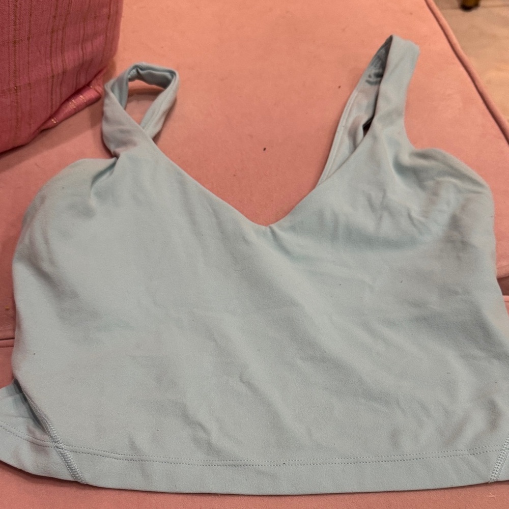 lululemon athletica Light Blue Women's Top